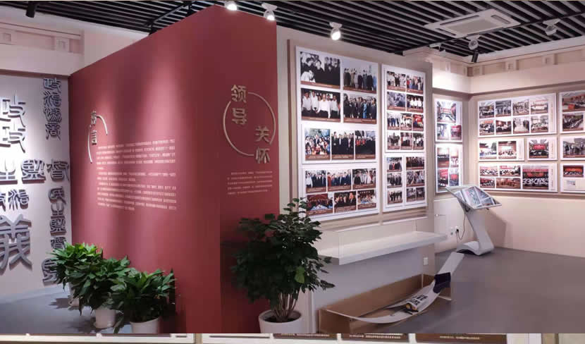 下關(guān)歷史陳列館 展示墻 展示窗